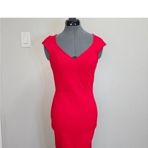 Lulus ♥️ Red ❤️ Bodycon Dress Women's Small NWOT